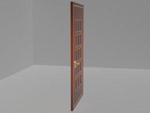 room door obj fbx max Modelo 3D