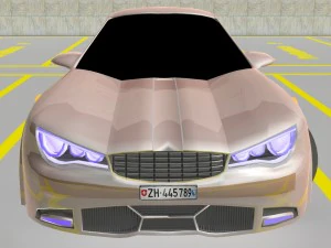 carro conceito obj fbx max Modelo 3D