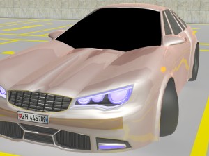 concept car obj fbx max 3D Model