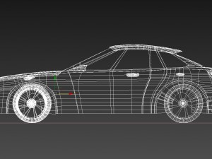 concept car obj fbx max 3D Model