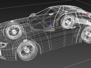 concept car obj fbx max 3D Model