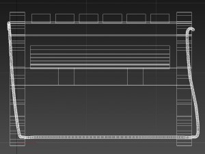 sanki drewniane wooden sledge obj fbx max 3D 模型