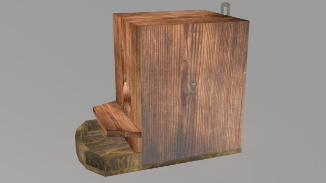 budka dla ptakw obj fbx max Modello 3D .c4d .max .obj .3ds .fbx .stl .blend 