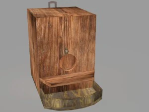 budka dla ptakw obj fbx max 3D Model