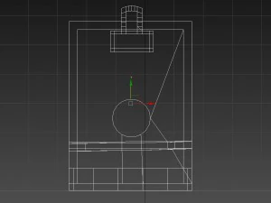 budka dla ptakw obj fbx max 3D Model