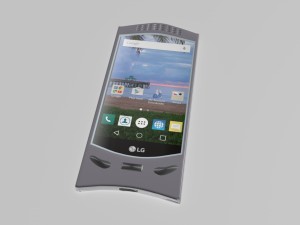 lg smartphone prototype obj fbx max 3D 모델