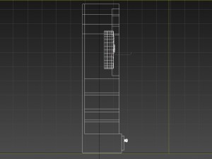old wooden clock obj fbx max 3D Model