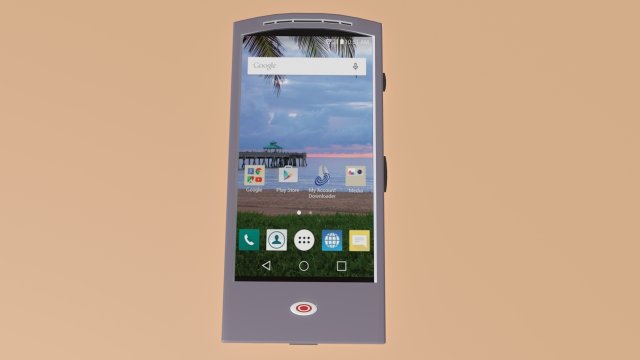 smartphone 2 concept phone obj fbx max 3D Model .c4d .max .obj .3ds .fbx .stl .blend 
