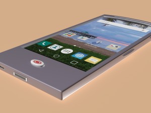 smartphone 2 concept phone obj fbx max 3D Model