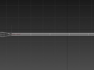 spear obj fbx max 3D Model