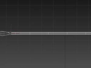 spear obj fbx max 3D Model