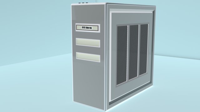 personal computer obj fbx max Modelo 3D .c4d .max .obj .3ds .fbx .stl .blend 