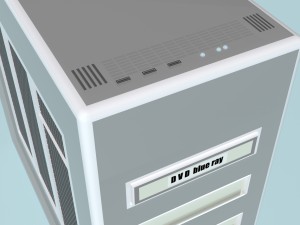 personal computer obj fbx max Modelo 3D