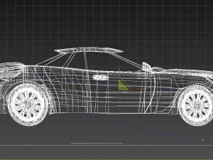 carro-conceito amg 62 oktaturbo obj fbx max Modelo 3D