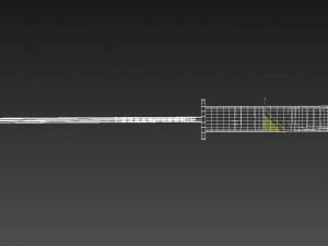 combat knife obj fbx max 3D Model