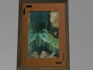 duvar resmi obj fbx max 3D Model