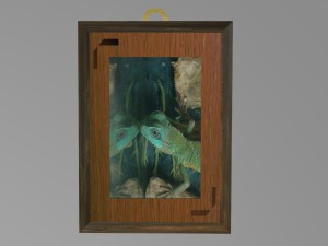wall picture obj fbx max 3D Модель