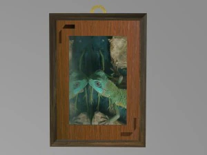 wall picture obj fbx max 3D Model