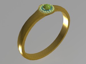 finger ring obj fbx max Model 3D