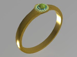 finger ring obj fbx max 3D Model