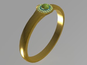 finger ring obj fbx max Model 3D