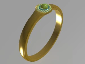 finger ring obj fbx max 3D Model