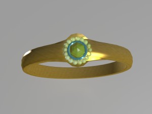 finger ring obj fbx max Model 3D