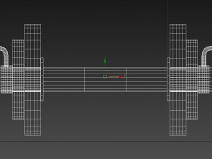 dumbell obj fbx max 3Dモデル