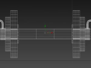 dumbell obj fbx max 3D Model