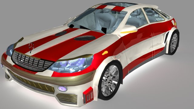 amg xcl 63 gt concept car obj fbx max 3D Model .c4d .max .obj .3ds .fbx .stl .blend