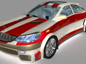 amg xcl 63 gt konsept otomobil obj fbx max 3D Model