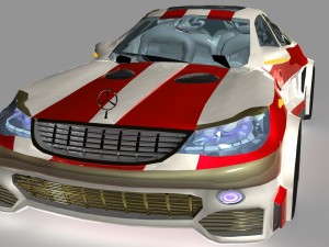 amg xcl 63 gt concept car obj fbx max 3D Model
