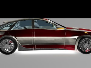amg xcl 63 gt concept car obj fbx max 3D Model