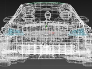 amg xcl 63 gt concept car obj fbx max 3D Model