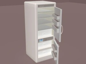 fridge whirlpool obj fbx max 3D Model