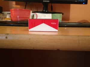 marlboro cigarettes box obj fbx max Model 3D