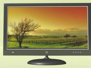 aparelho de tv lcd obj fbx max Modelo 3D