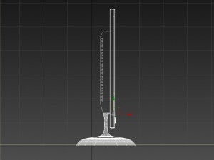 lcd tv set obj fbx max Model 3D
