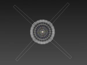 ballistic rocket obj fbx max 3D Model
