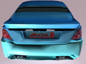 bmw 7 series m-power obj fbx max Model 3D