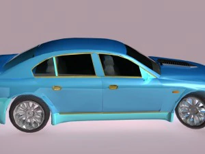 bmw 7 series m-power obj fbx max 3D Model