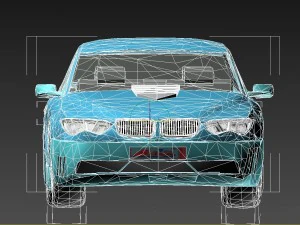 bmw 7 series m-power obj fbx max 3D Model