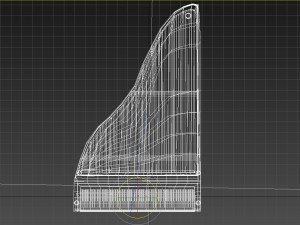 piano obj fbx max 3D 模型