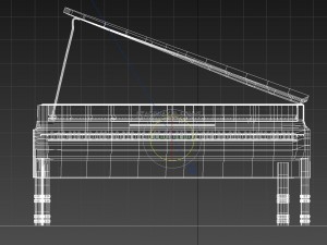 piano obj fbx max 3D 模型