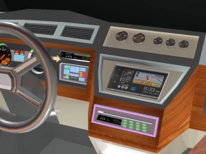 sprinter amg prototype with interior for game industry obj fbx max 3D Model