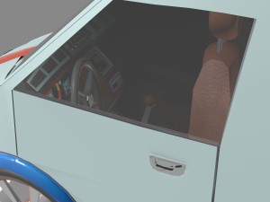 sprinter amg prototype with interior for game industry obj fbx max 3D Модель