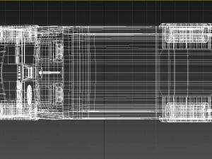 sprinter amg prototype with interior for game industry obj fbx max 3D Model