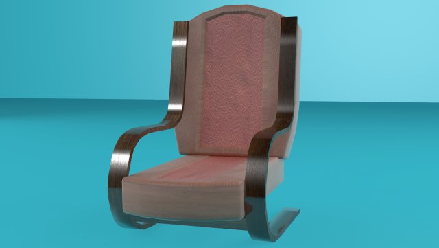 airmchair obj fbx max 3D Model .c4d .max .obj .3ds .fbx .stl .blend 
