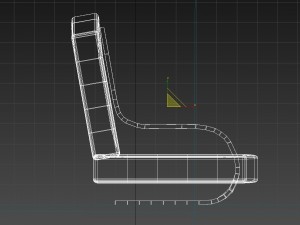 airmchair obj fbx max 3D Model