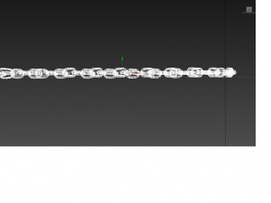 golden neckchain 3D Model
